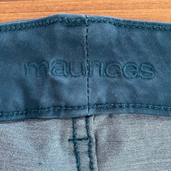 Maurice’s Teal High Waisted Jeggings Size 18W Reg (Hemmed to Petite Length) - Picture 12 of 16